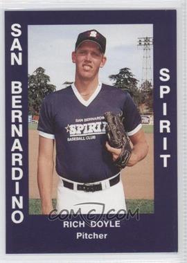 1988 Cal League California League - [Base] #52 - Rich Doyle