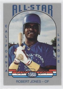 1988 Cal League California League All-Stars - [Base] #13 - Robert Jones