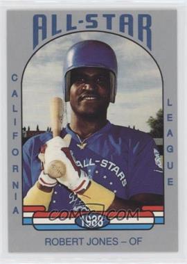 1988 Cal League California League All-Stars - [Base] #13 - Robert Jones
