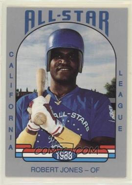 1988 Cal League California League All-Stars - [Base] #13 - Robert Jones