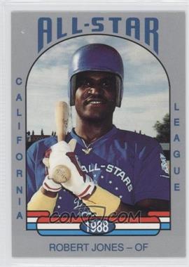 1988 Cal League California League All-Stars - [Base] #13 - Robert Jones