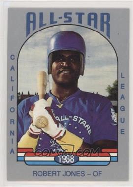 1988 Cal League California League All-Stars - [Base] #13 - Robert Jones