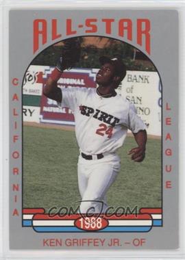 1988 Cal League California League All-Stars - [Base] #26 - Ken Griffey Jr.