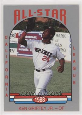 1988 Cal League California League All-Stars - [Base] #26 - Ken Griffey Jr.