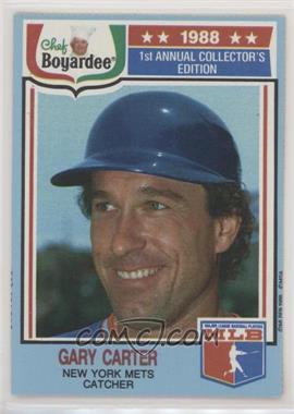 1988 Chef Boyardee Collector's Edition - Food Issue [Base] #10 - Gary Carter