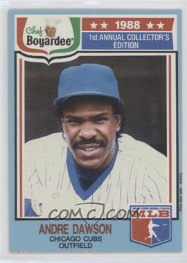 1988 Chef Boyardee Collector's Edition - Food Issue [Base] #18.1 - Andre Dawson (1987 Stats Say Expos)