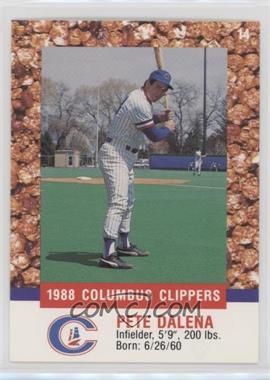 1988 Cracker Jack Columbus Clippers Police - [Base] #_PEDA - Pete Dalena