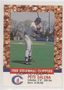 1988 Cracker Jack Columbus Clippers Police - [Base] #_PEDA - Pete Dalena