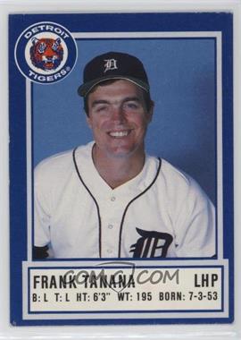 1988 Detroit Tigers Police - [Base] #_FRTA - Frank Tanana