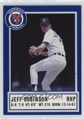 1988 Detroit Tigers Police - [Base] #_JERO - Jeff Robinson
