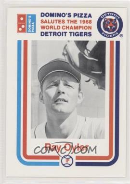 1988 Domino's Pizza Salutes the 1968 World Champion Detroit Tigers - Restaurant [Base] #_RAOY - Ray Oyler