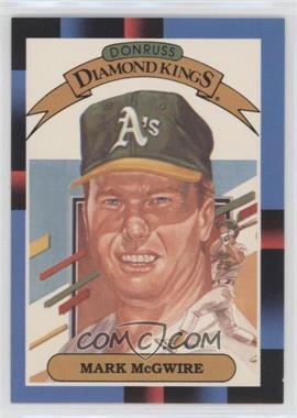 1988 Donruss - [Base] #1 - Diamond Kings - Mark McGwire