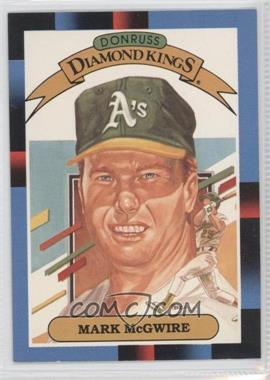 1988 Donruss - [Base] #1 - Diamond Kings - Mark McGwire