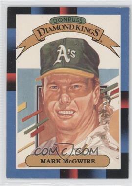 1988 Donruss - [Base] #1 - Diamond Kings - Mark McGwire