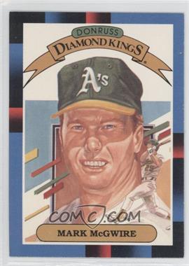 1988 Donruss - [Base] #1 - Diamond Kings - Mark McGwire