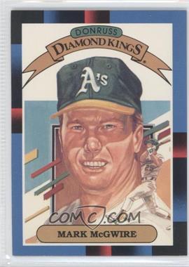 1988 Donruss - [Base] #1 - Diamond Kings - Mark McGwire