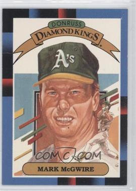 1988 Donruss - [Base] #1 - Diamond Kings - Mark McGwire