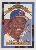 Diamond Kings - Julio Franco [EX to NM]