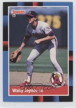 1988 Donruss - [Base] #110.2 - Wally Joyner (Last Line Begins with With)