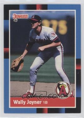 1988 Donruss - [Base] #110.2 - Wally Joyner (Last Line Begins with With)