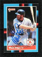 Wade Boggs (Last Line Begins with PCT (.453)) [JSA Certified COA …