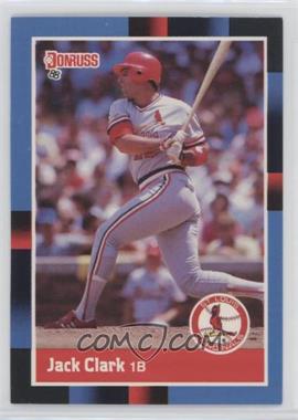 1988 Donruss - [Base] #183.2 - Jack Clark (Last Line Begins with Season)