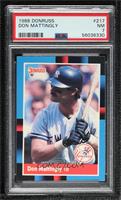 Don Mattingly (Last Line Begins with 1st Aler) [PSA 7 NM]