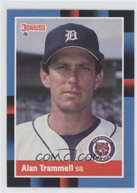 1988 Donruss - [Base] #230.1 - Alan Trammell (Last Line Begins with Have)