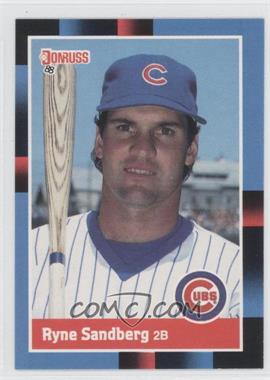 1988 Donruss - [Base] #242.1 - Ryne Sandberg (Last Line Begins with Batting)