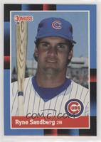 Ryne Sandberg (Last Line Begins with Batting) [Noted]