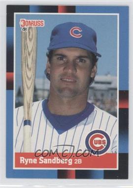 1988 Donruss - [Base] #242.1 - Ryne Sandberg (Last Line Begins with Batting)