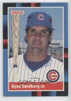 Ryne Sandberg (Last Line Begins with Batting)