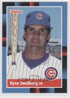 Ryne Sandberg (Last Line Begins with Batting)