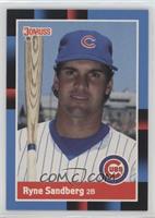 Ryne Sandberg (Last Line Begins with Batting)