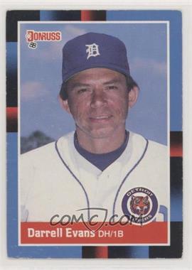 1988 Donruss - [Base] #250.1 - Darrell Evans (Last Line Begins with Ever) [EX to NM]