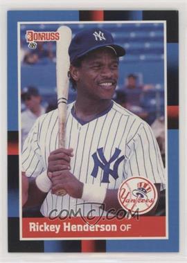 1988 Donruss - [Base] #277.2 - Rickey Henderson (Last Line begins with '85) [EX to NM]