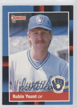 1988 Donruss - [Base] #295.1 - Robin Yount (Last Line Begins with Total)