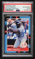 Dave Winfield (Last Line Begins with Padres) [PSA Authentic PSA/DNA&n…