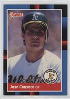 Jose Canseco (Last Line Begins with Minor)