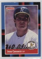 Jose Canseco (Last Line Begins with Minor) [EX to NM]