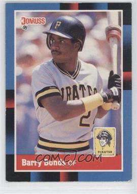 1988 Donruss - [Base] #326.1 - Barry Bonds (Last line begins with former)