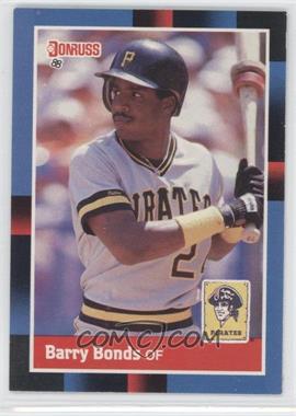 1988 Donruss - [Base] #326.1 - Barry Bonds (Last line begins with former)