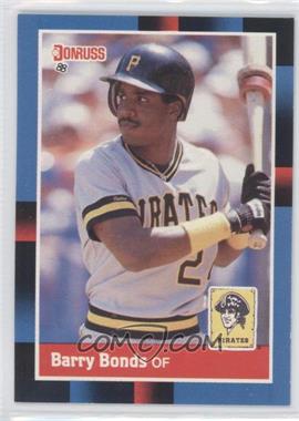 1988 Donruss - [Base] #326.1 - Barry Bonds (Last line begins with former)