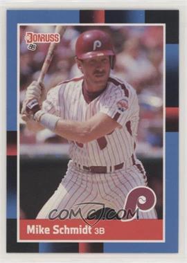 1988 Donruss - [Base] #330.1 - Mike Schmidt (Last Line Begins with '84)