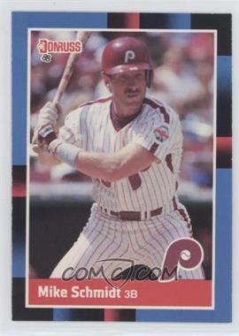 1988 Donruss - [Base] #330.1 - Mike Schmidt (Last Line Begins with '84)