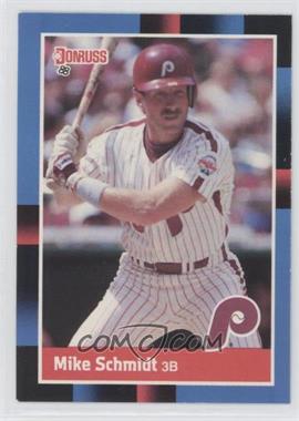 1988 Donruss - [Base] #330.1 - Mike Schmidt (Last Line Begins with '84)