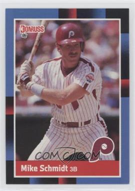 1988 Donruss - [Base] #330.1 - Mike Schmidt (Last Line Begins with '84)