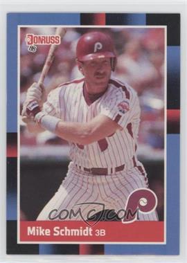 1988 Donruss - [Base] #330.1 - Mike Schmidt (Last Line Begins with '84)