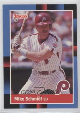 1988 Donruss - [Base] #330.1 - Mike Schmidt (Last Line Begins with '84)