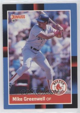 1988 Donruss - [Base] #339 - Mike Greenwell